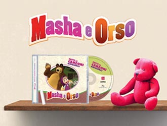 Artwork e booklet design – Masha e Orso